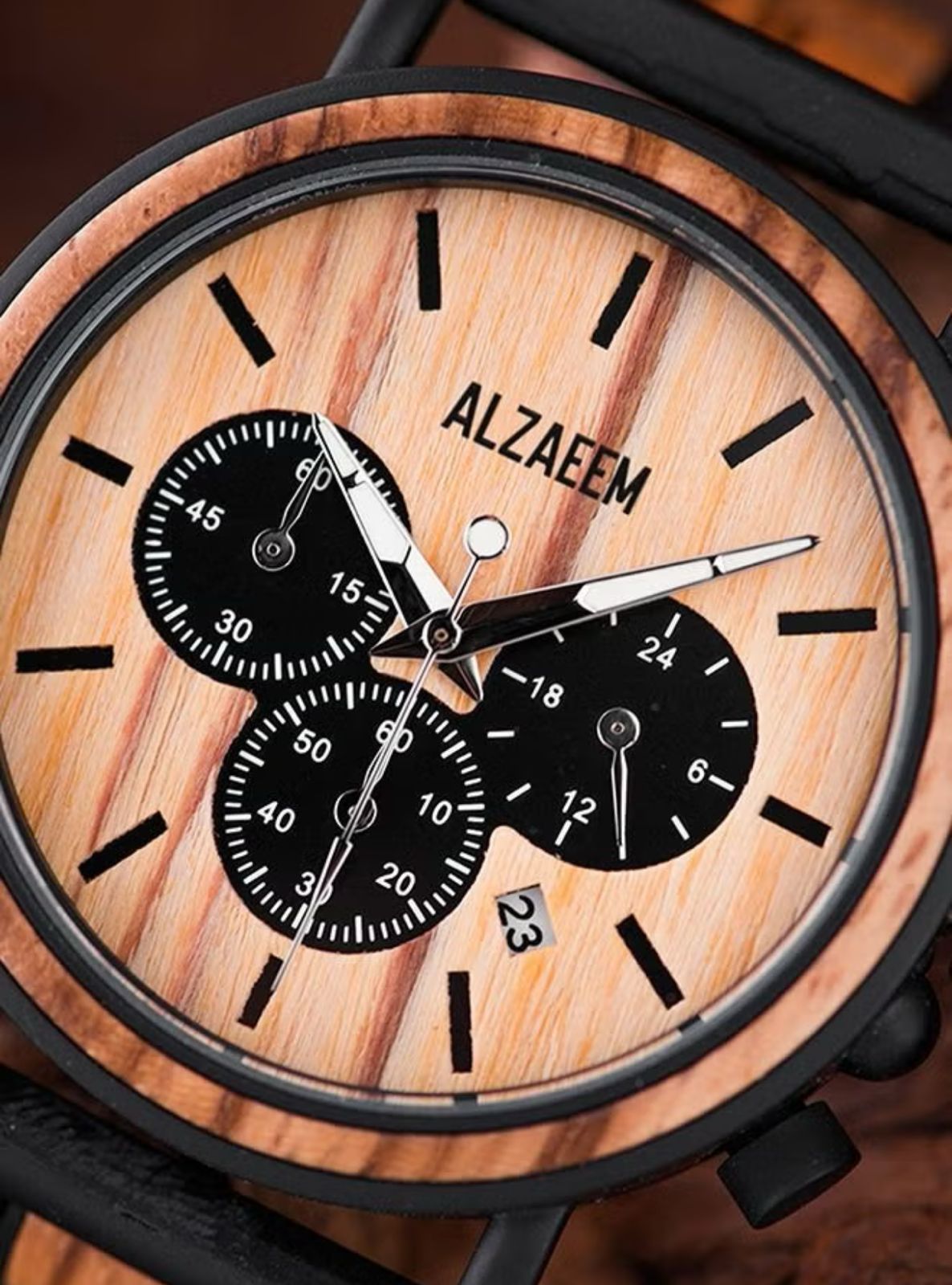 Zebra Wood Luxury Zaeem Wooden Watches