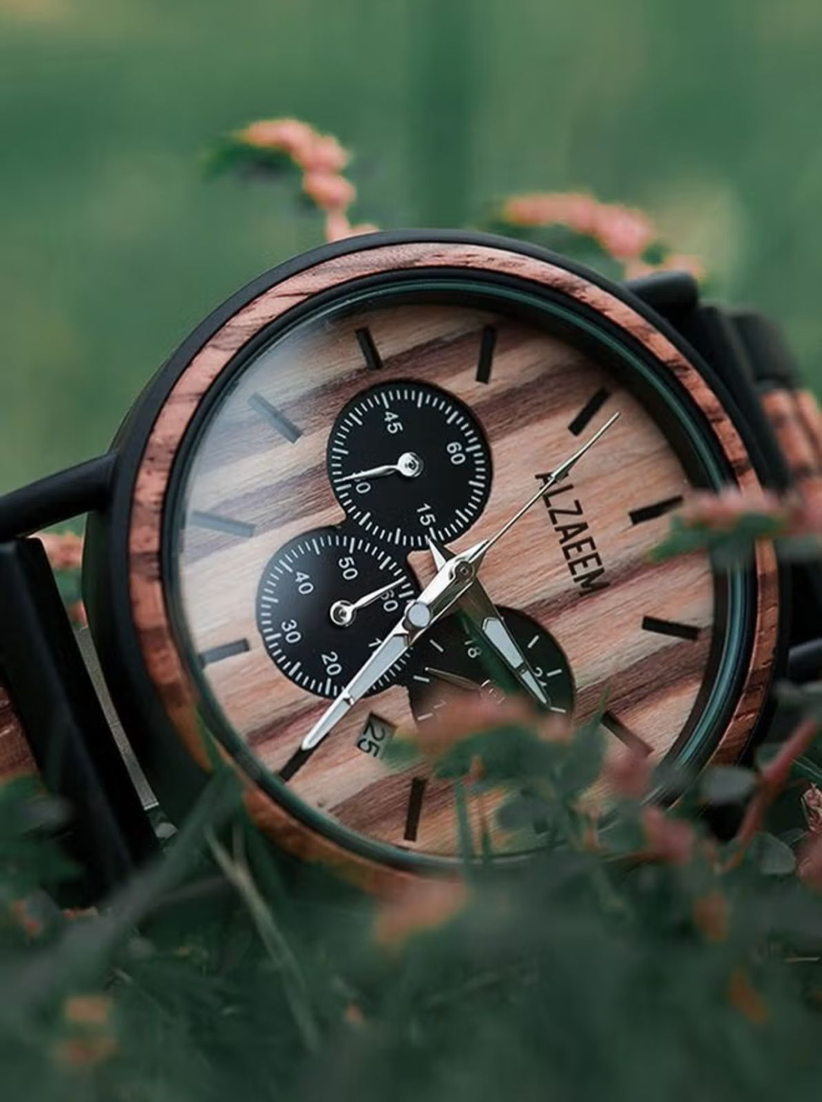 Zebra Wood Luxury Zaeem Wooden Watches