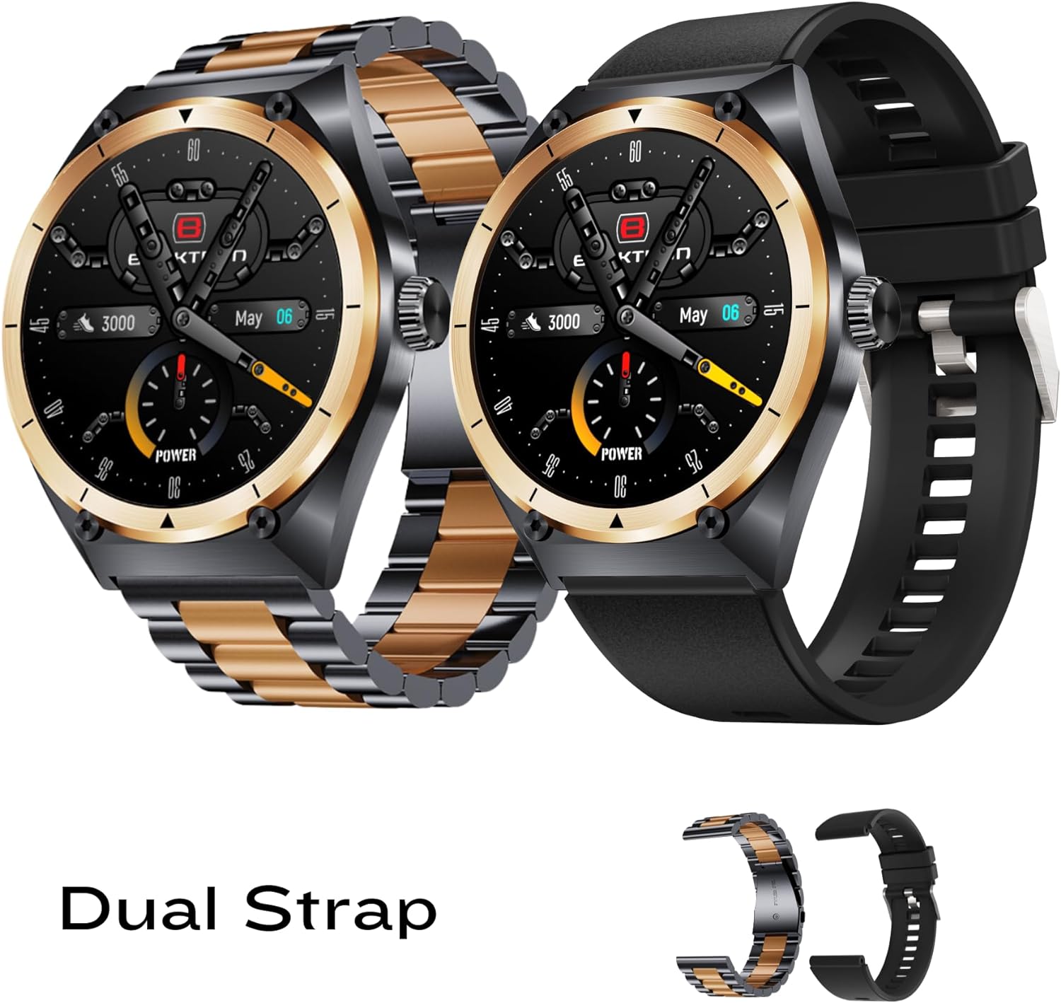 Infiniti X2 Smartwatch (Black/Gold)