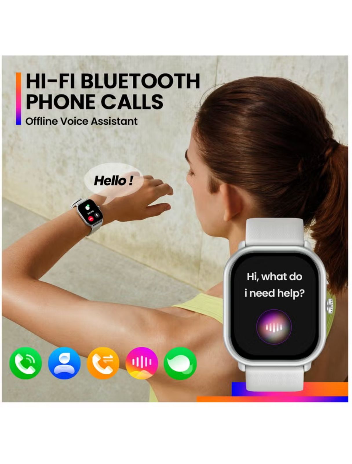 Smart Watches for Women Bluetooth Make/Answer Calls