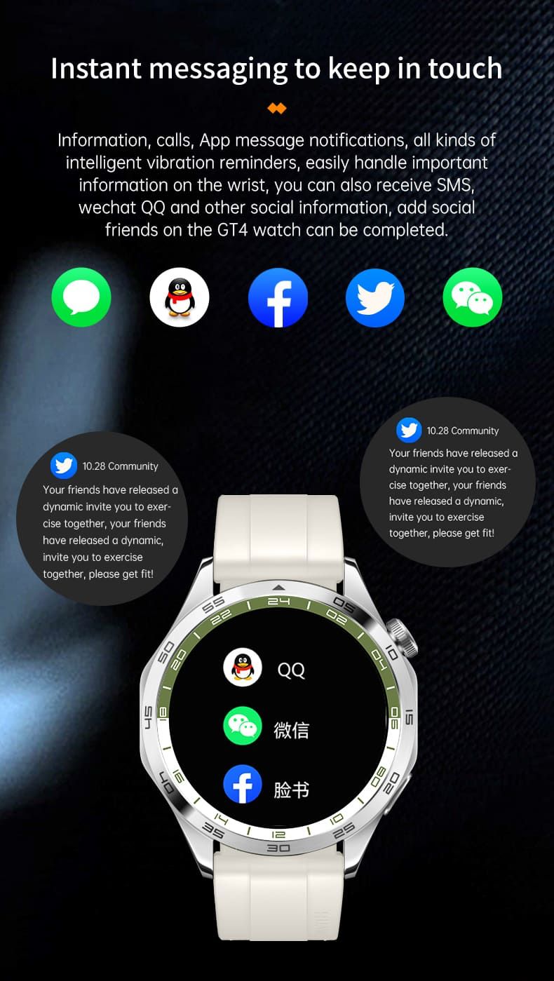 STAINLESS STEEL SPORTS FITNESS SMART WATCH