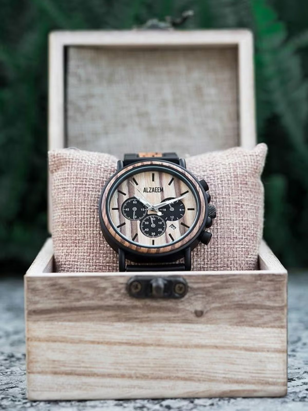 Zebra Wood Luxury Zaeem Wooden Watches